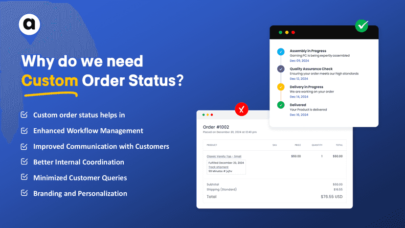 Custom Order Status Use Cases
