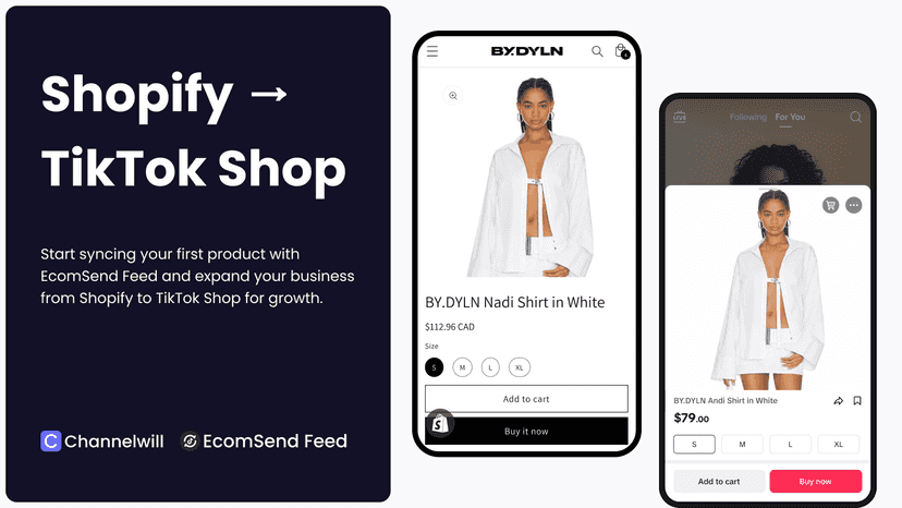 Shopify to TikTok Shop