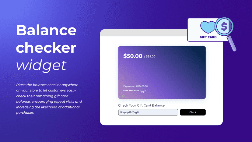 Balance checker