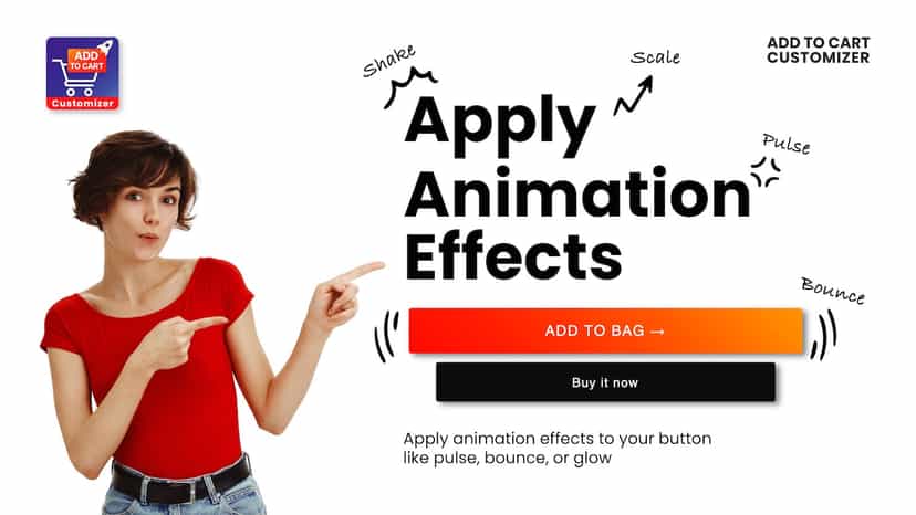 Apply animation to add to cart button in seconds