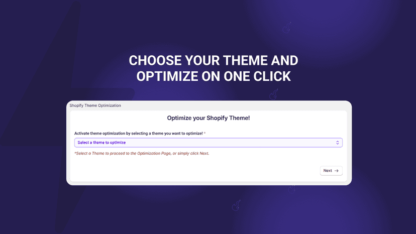 One Click Optimize