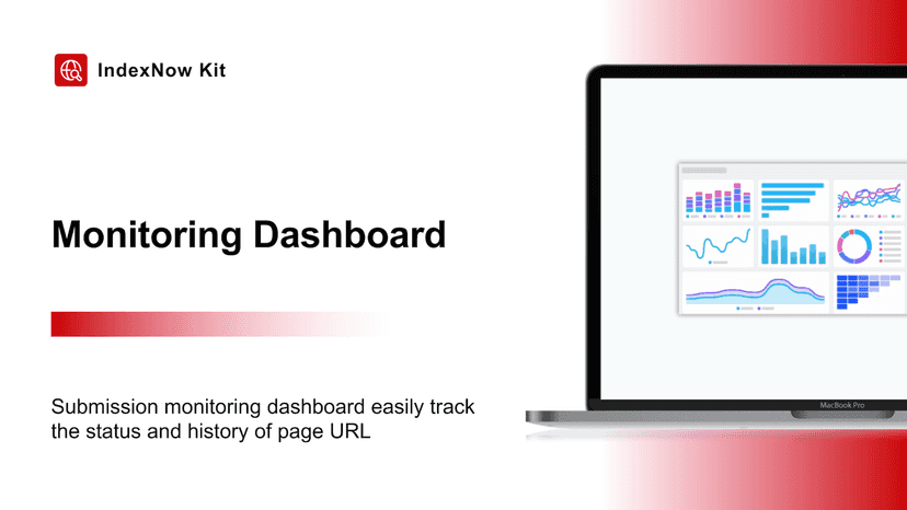 Submission monitoring dashboard easily track the status