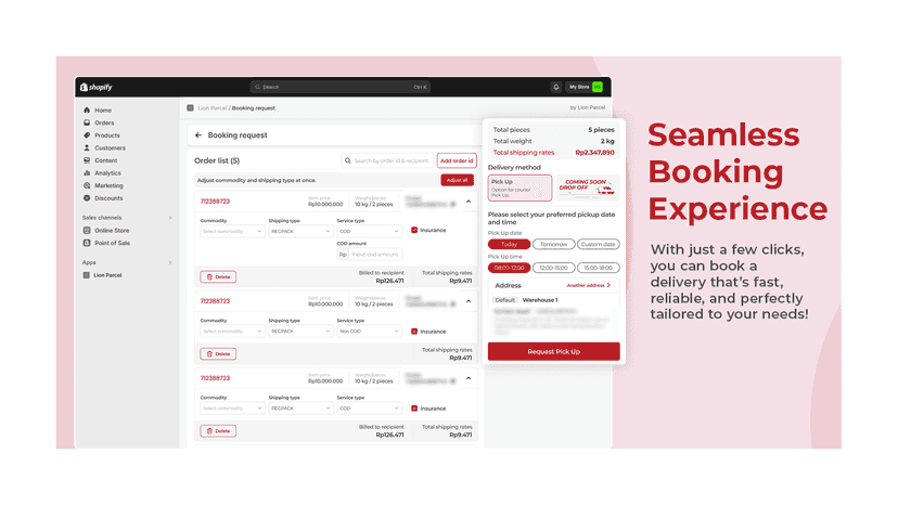 Booking