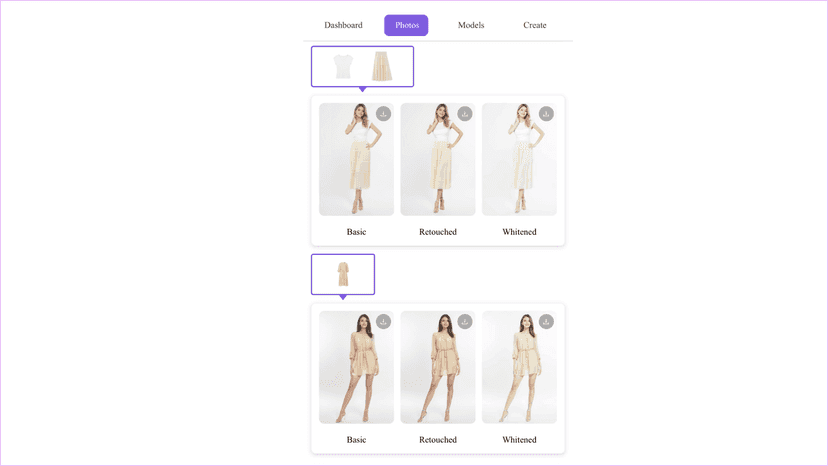 Example of Virtual Try-On Effect