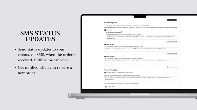 Settings Page