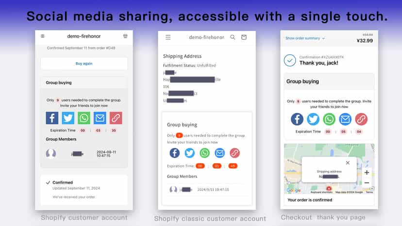 Social media sharing