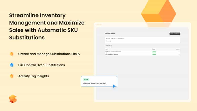 Streamline inventory and maximize sales