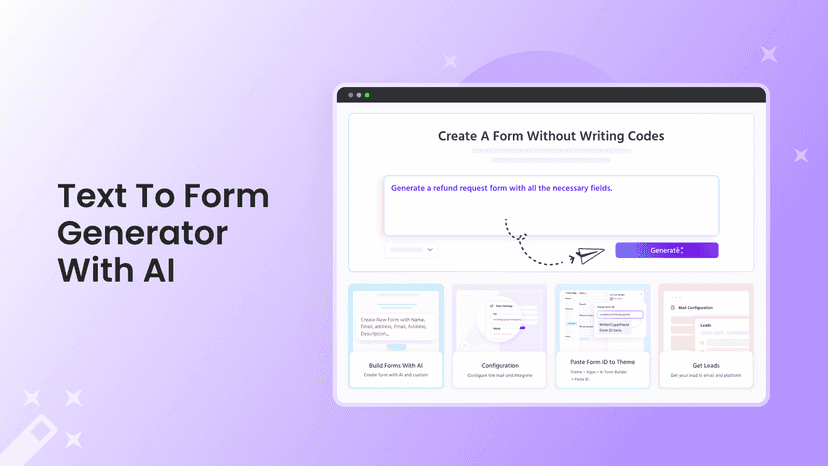 Text to Form Generator with AI