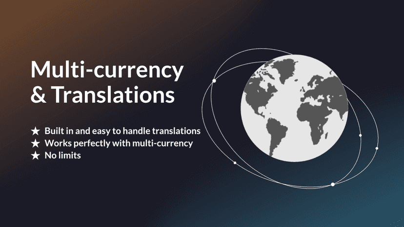 Multi-currency and translations