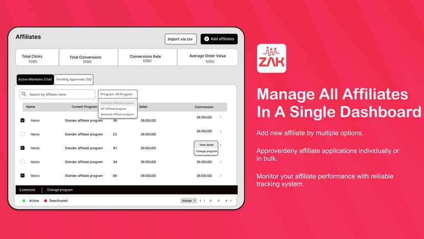 affiliate marketing app for shopify