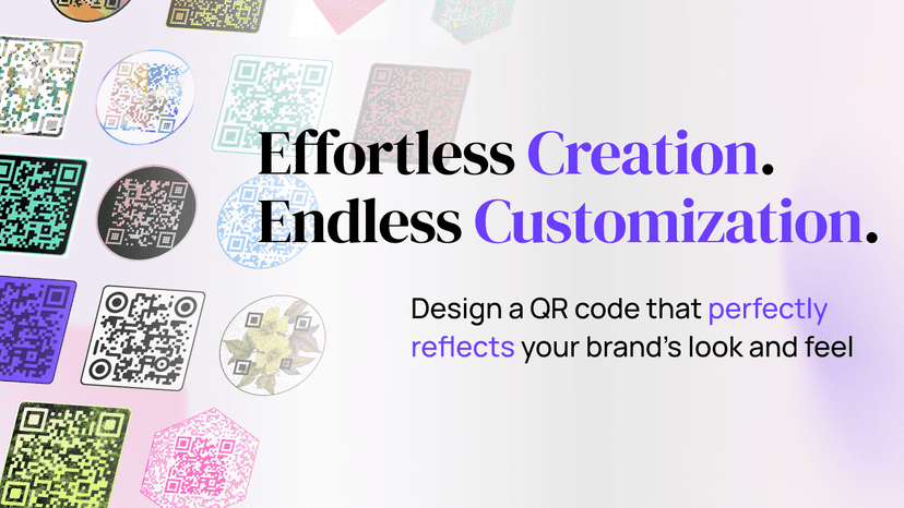 Effortless creation. Endless customization