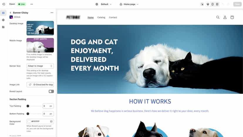 Easily Add Clickable Image Banners to Your Store for More Sales.