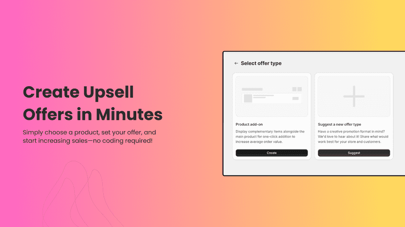 Customizable cross-sell widget settings for higher conversions