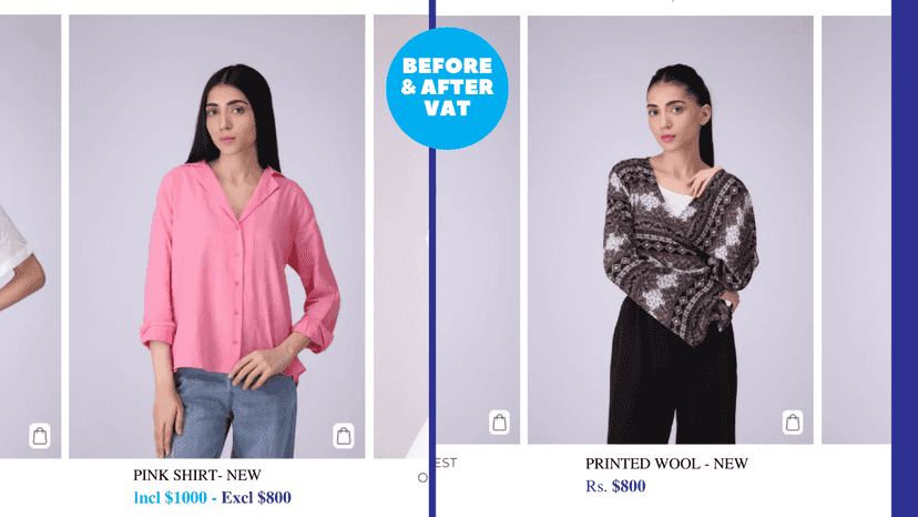 vat dual price