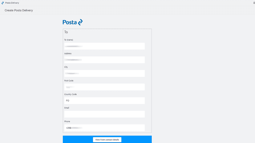 Preview information before sending