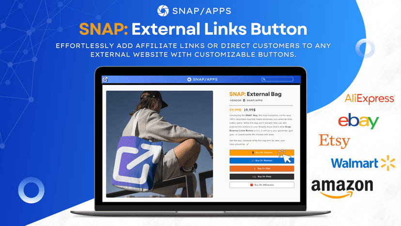 Snap: External Links Button - Main Image