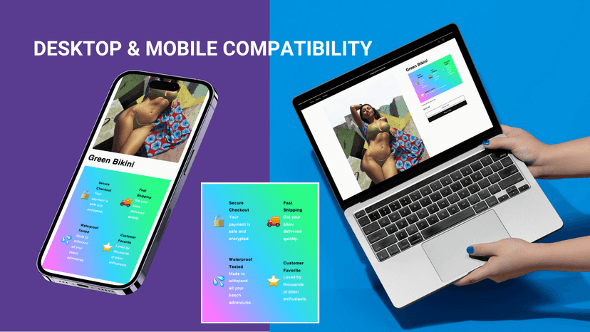 Mega Emoji Trust Badges - Mobile and Desktop compatibility