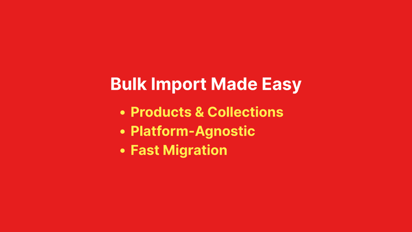 Bulk Import Made Easy