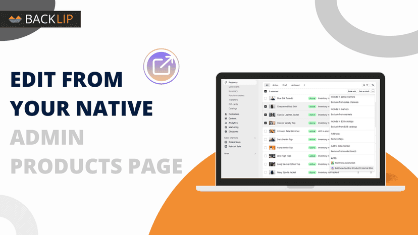 BL External Links - Edit From Your Native Admin Page
