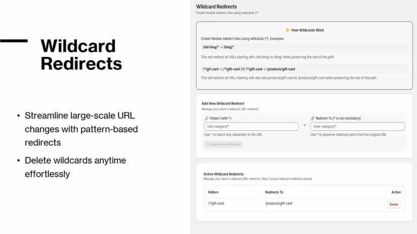 Streamline large-scale URL changes with pattern-based redirects