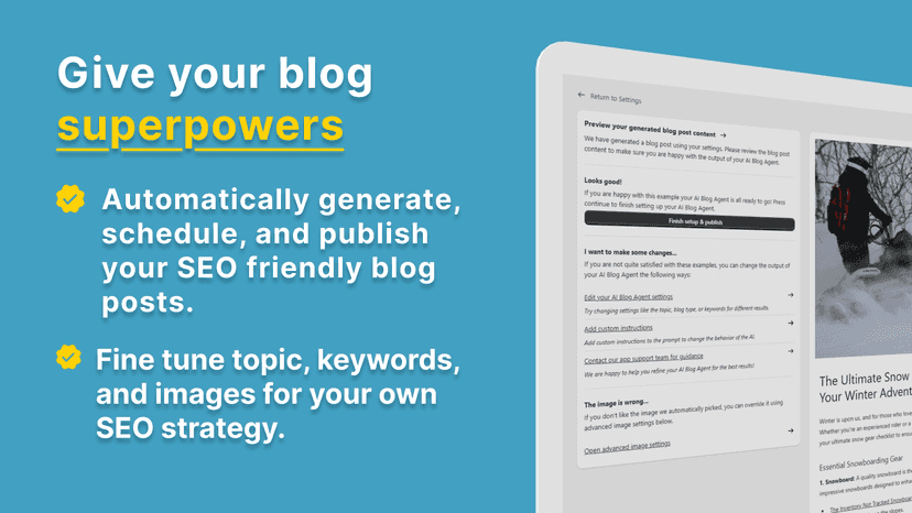 Auto generated AI Blog Post for SEO