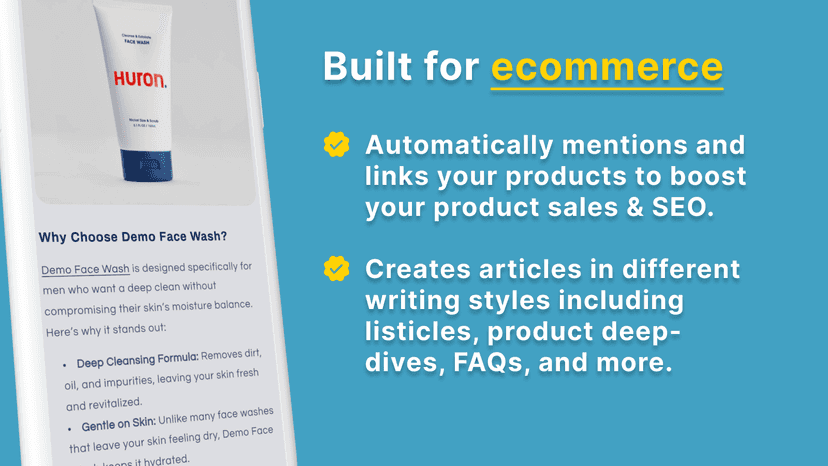 Product SEO Auto Blogging