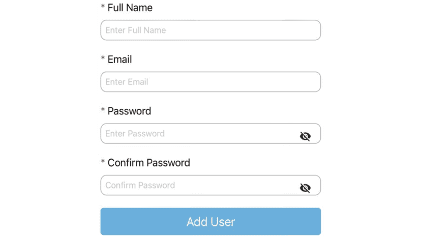 Add new team members to enable screening and transactions.