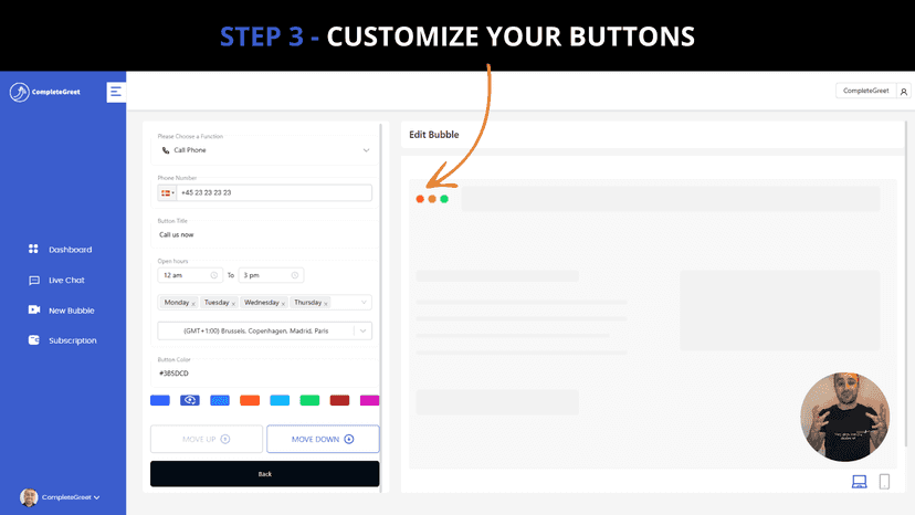 Customize your buttons