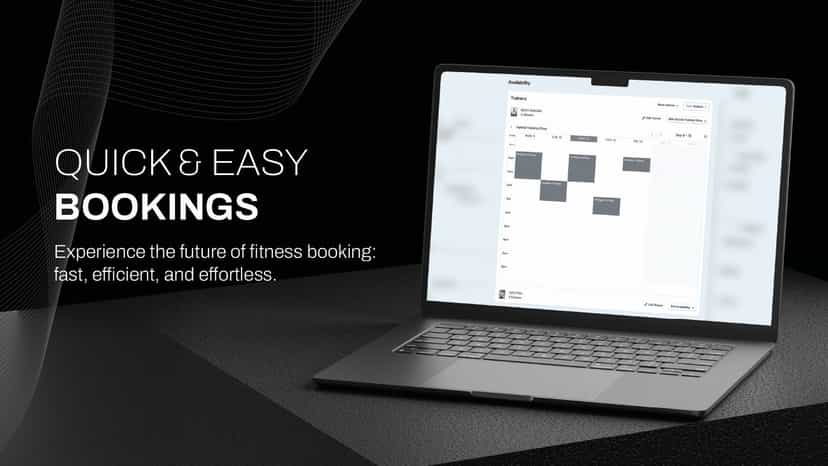 Quick & Easy booking system for fitness and gym owners