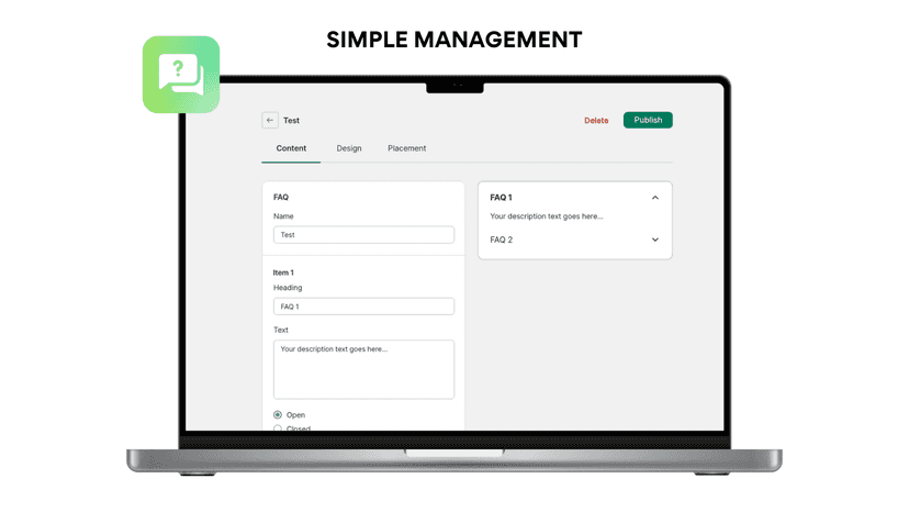 FAQs - Product FAQs Pro