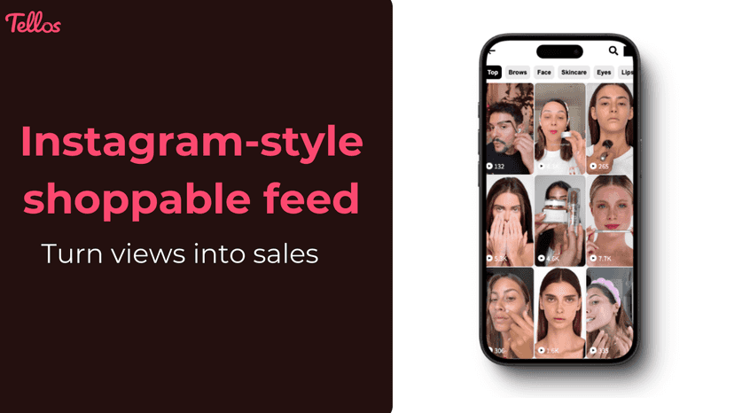 Instagram and tiktok shop style shoppable feeds that boost sales