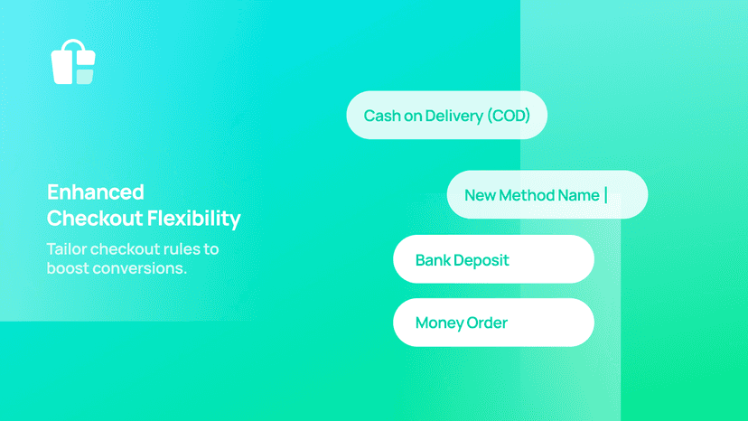 Enhanced Checkout Flexibility