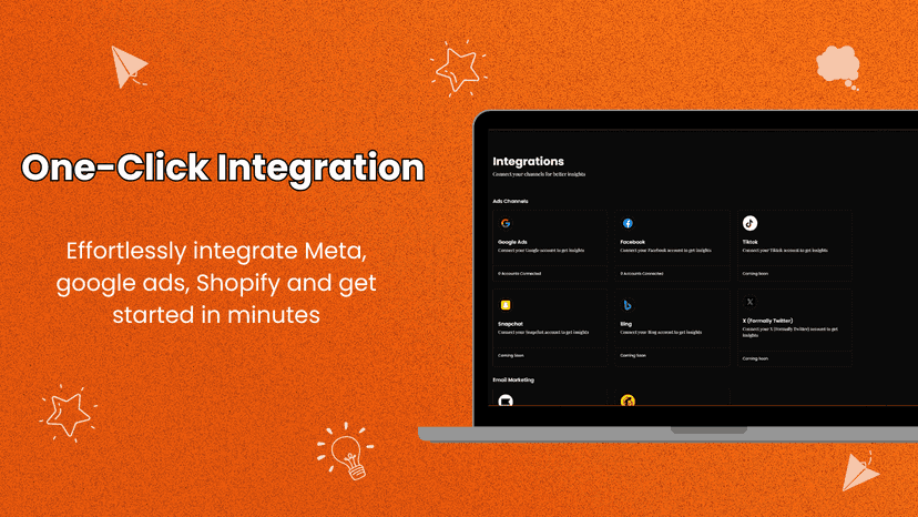 One click integraions