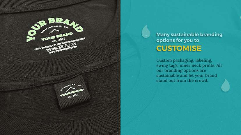 Many sustainable branding options to help you brand stand out