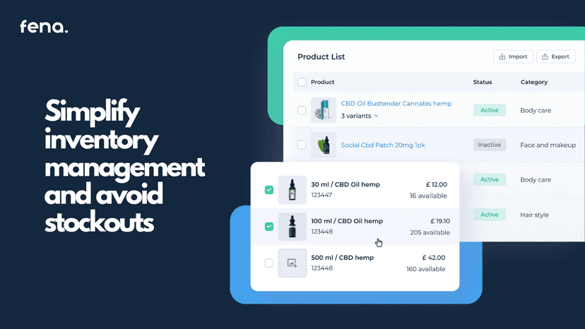 Simplify b2b inventory
