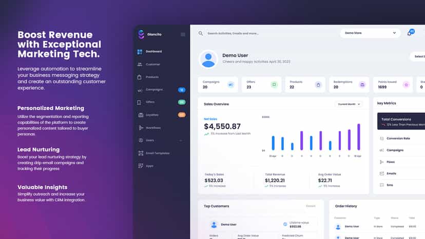 glancito-stunning-dashboard