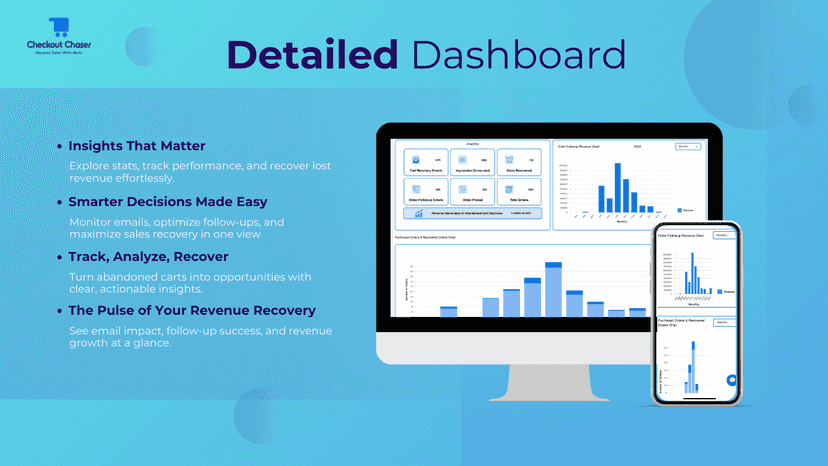 Checkout chaser dashboard