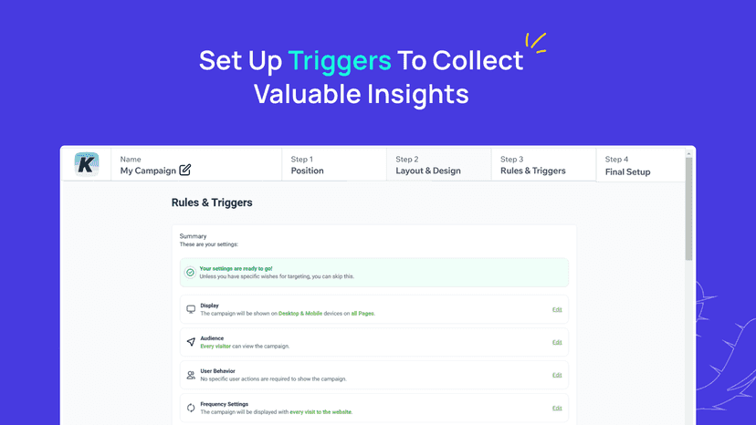 Triggers