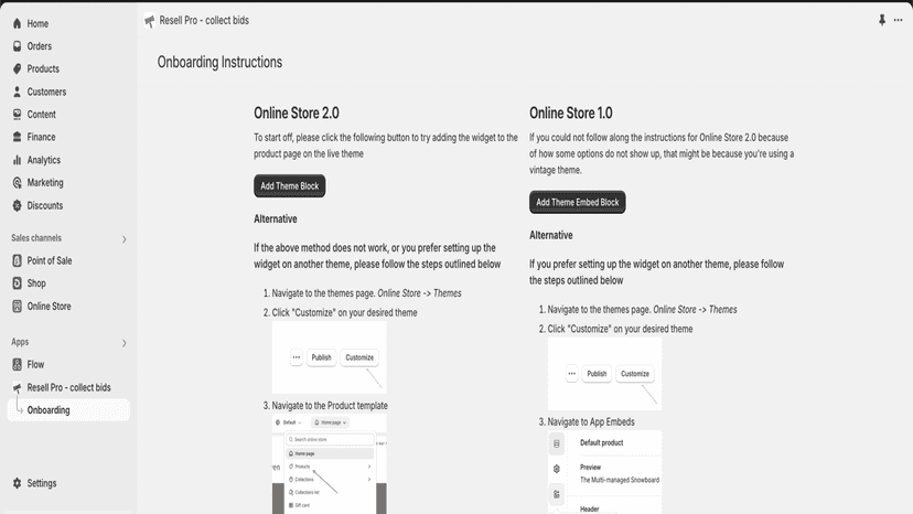 Merchant Onboarding overview