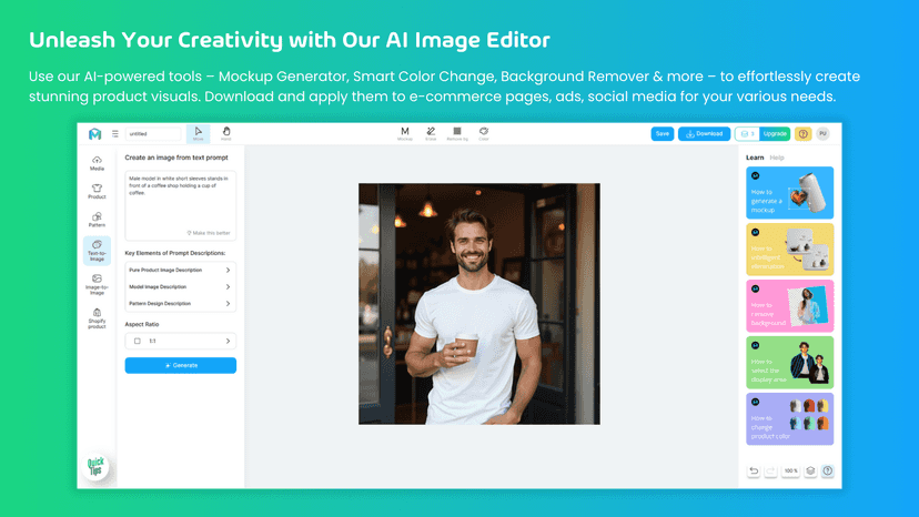 Mockuplabs - Unleash Your Creativity with Our AI Image Editor