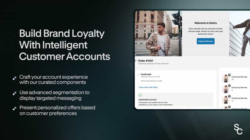 Build brand loyalty with intelligent customer accounts