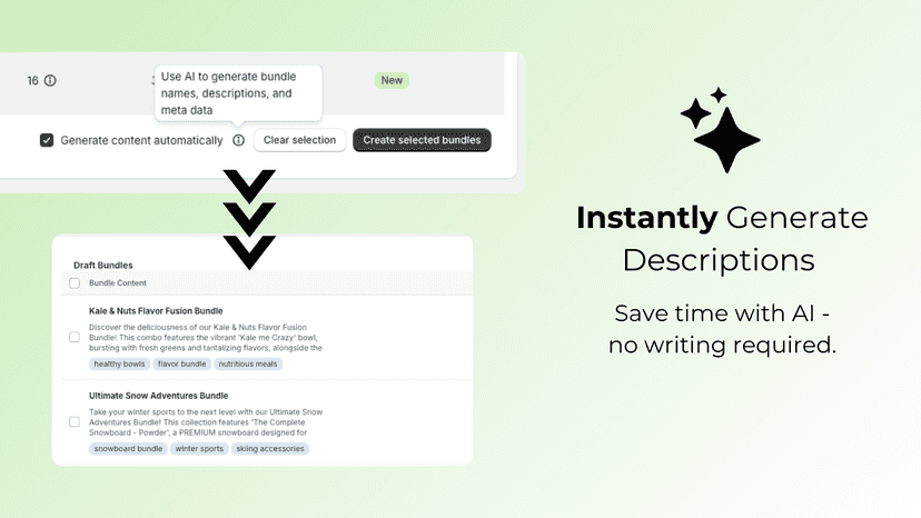 Bundlr: Instant AI product descriptions