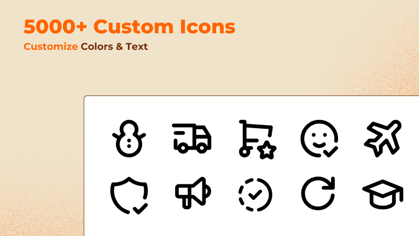 Guarantee Icons, Security Icons for Shopify Store