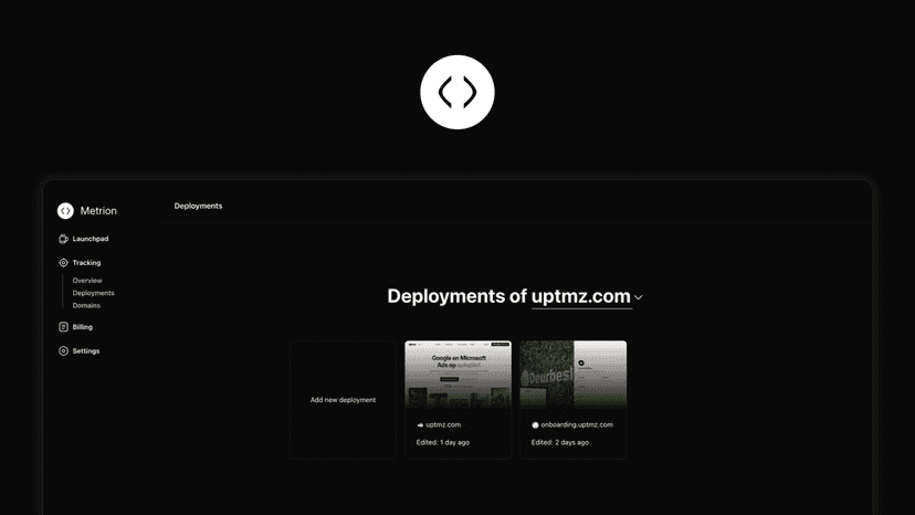 Manage deployments