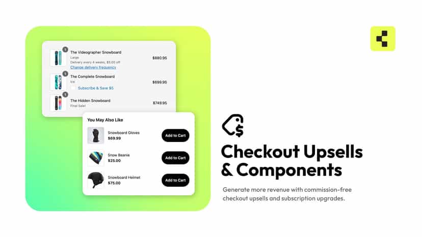 Extension Kit - Checkout Components & Upsells