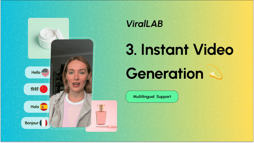Step 3: Wait for magic to happen, Instant Video Generation