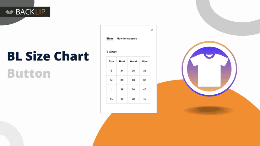 BL Size Chart Button - Quick Size Chart Popups