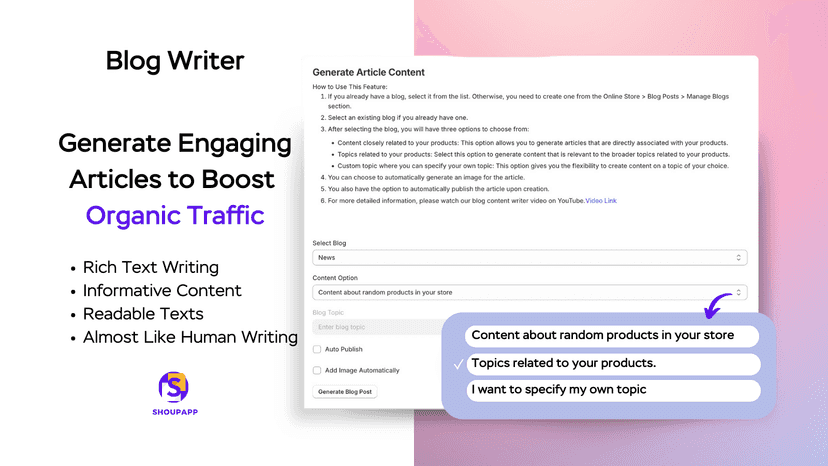 Advanced AI Blog Write Increase Organic Traffic