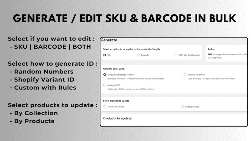 generate sku
