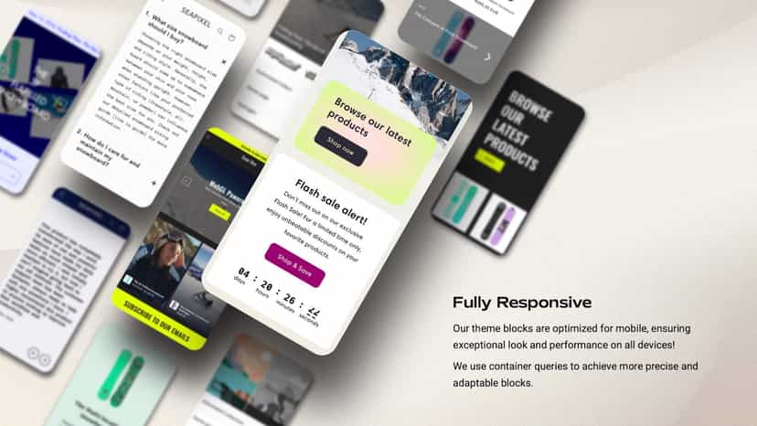 Fully responsive